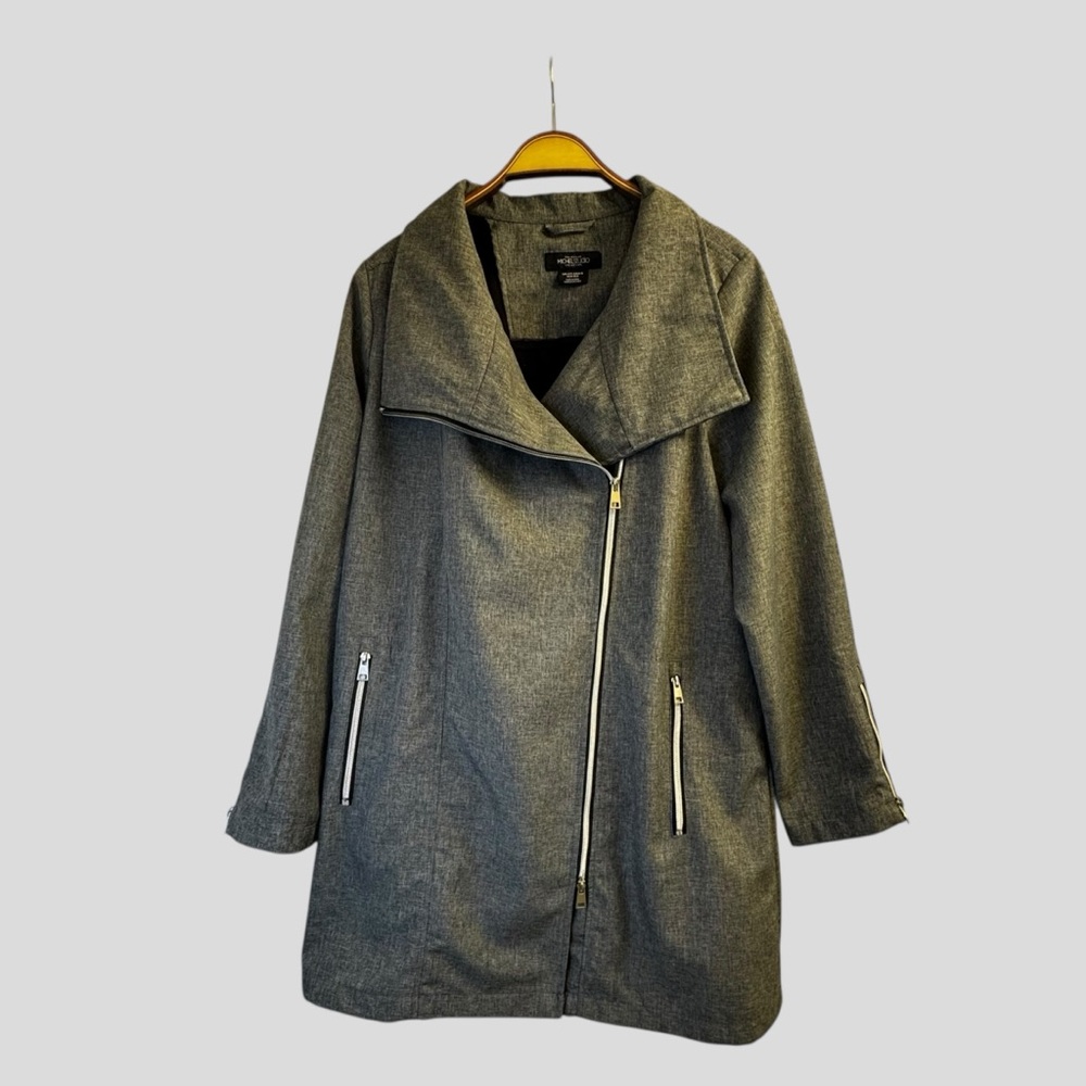 Michel Studio Women’s Gray Coat Size 1X